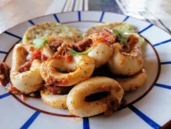 Anneaux dencornet à la tomate et au chorizo Cuisine et Tradition