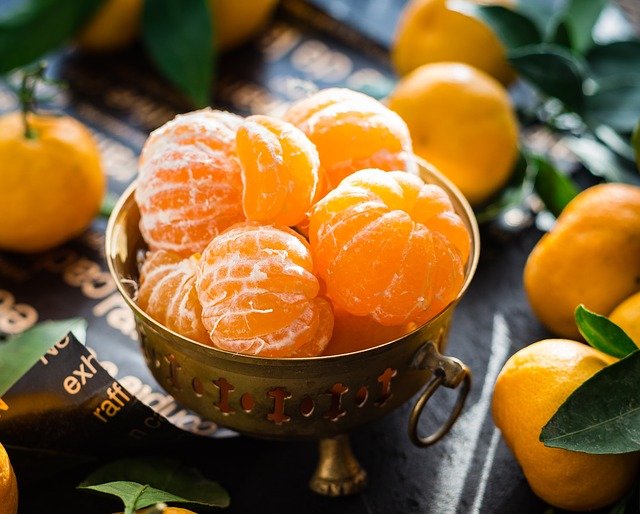 La mandarine fruits consommés au mois de novembre 